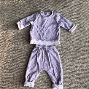 Reversible sweat suit from Baby Gap. 6-12 mos
